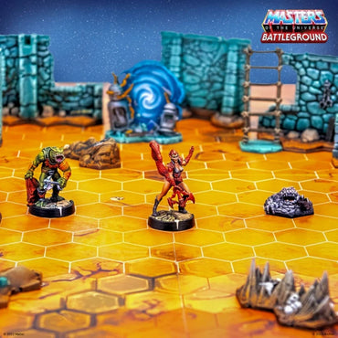 Masters of the Universe Battleground: EH Leech & Scorpia