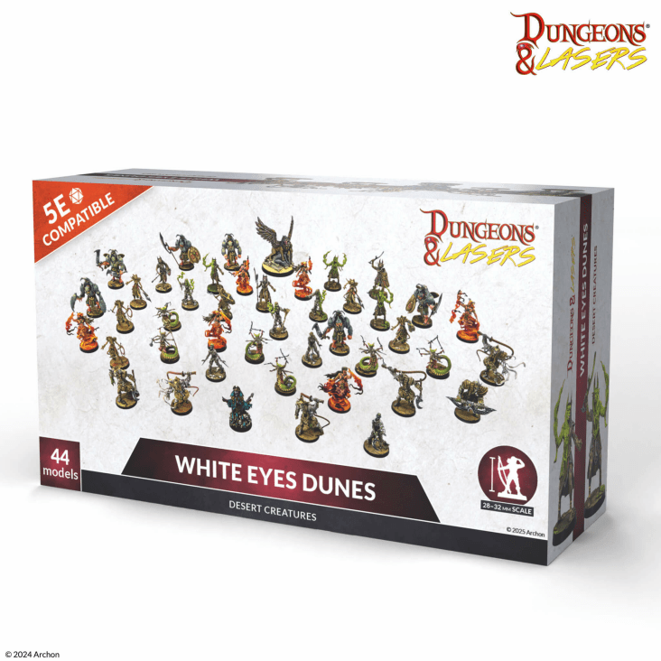 Dungeons & Lasers Deuslair: White Eyes Dunes