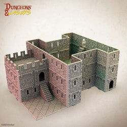 Dungeons & Lasers Terrain Fantasy: Grand Stronghold