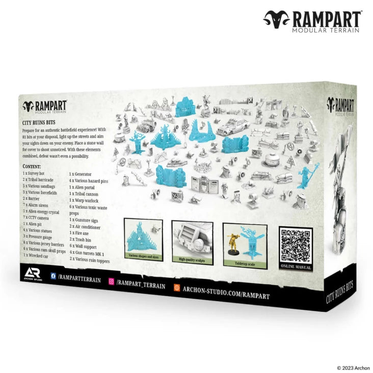 Mini Rampart: City Ruins Bits