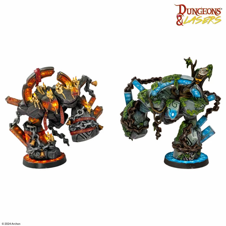 Dungeons & Lasers Fantasy: Runic Golems