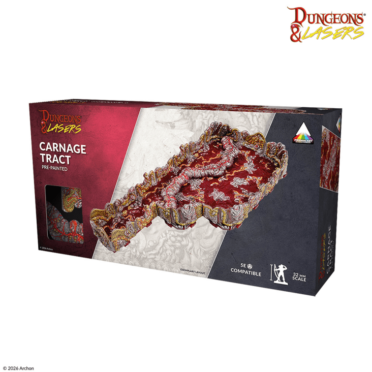 Dungeons & Lasers Terrain Pre-painted: Carnage Tract