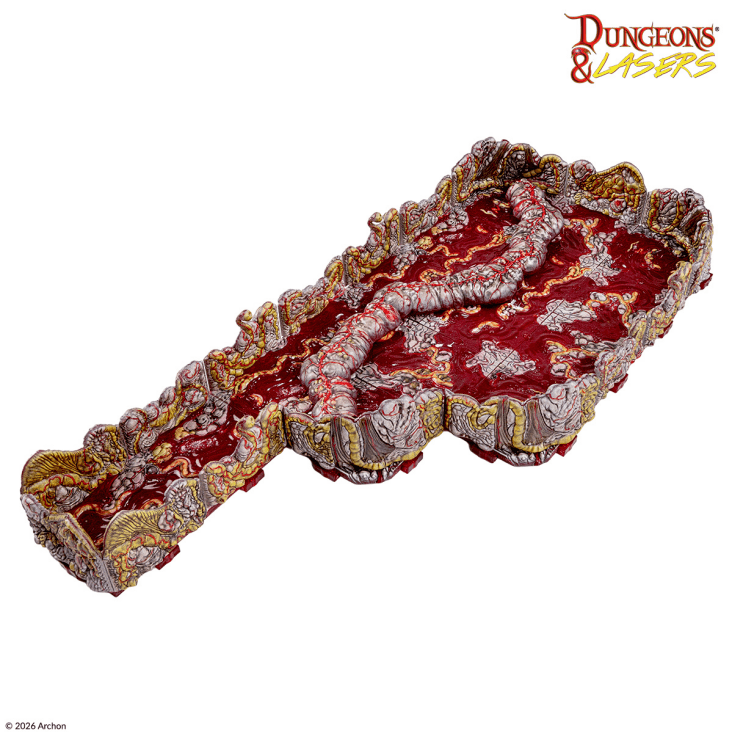 Dungeons & Lasers Terrain Pre-painted: Carnage Tract