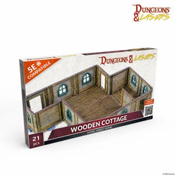 Dungeons & Lasers Fantasy Terrain: Wooden Cottage