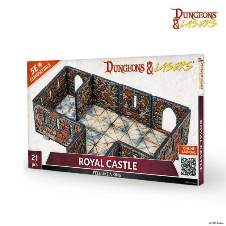 Dungeons & Lasers Terrain: Royal Castle