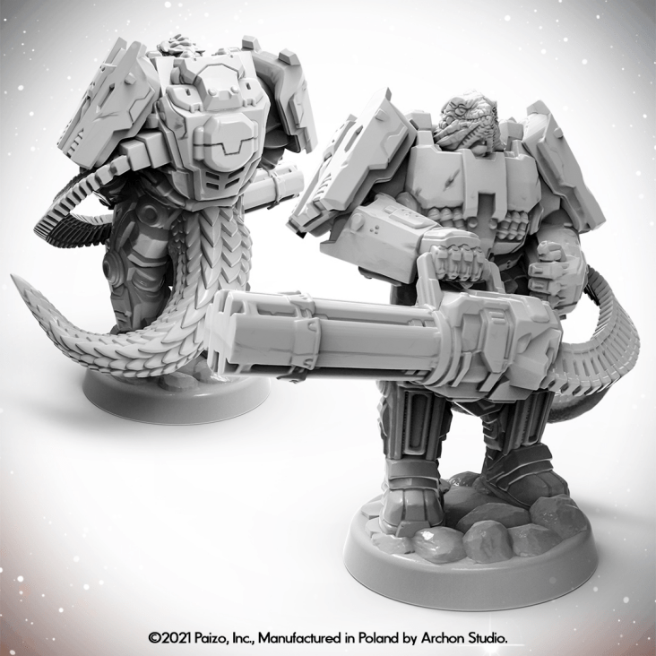 Mini Starfinder: Vesk Mercenary