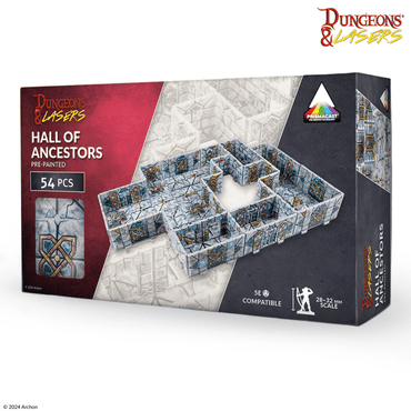 Dungeons & Lasers Terrain Fantasy Pre-painted: Halls of Ancestors