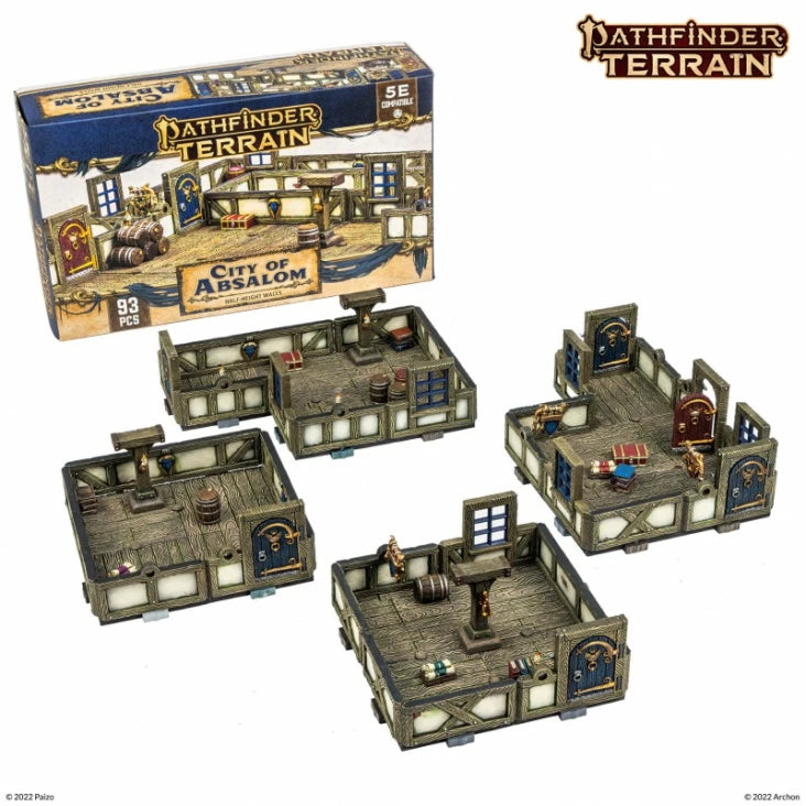 Dungeons & Lasers Pathfinder Terrain: City Of Absalom
