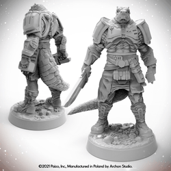 Mini Starfinder: Vesk Solarian