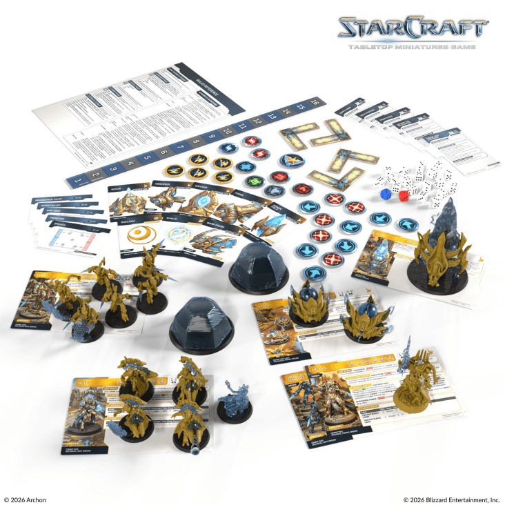 Starcraft:  Starter Protoss Starter Set - Founders Edition