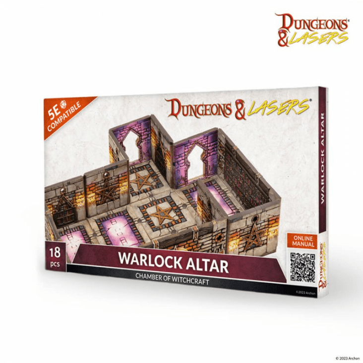 Dungeons & Lasers Terrain: Warlock Altar