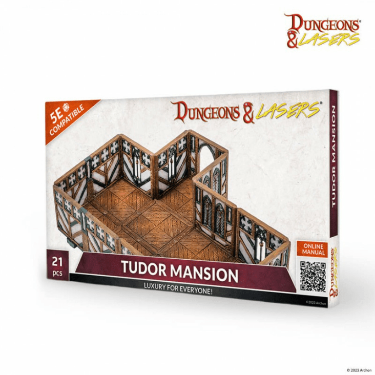Dungeons & Lasers Terrain: Tudor Mansion
