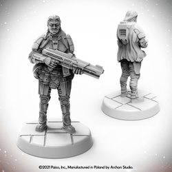Mini Starfinder: Human Soldier