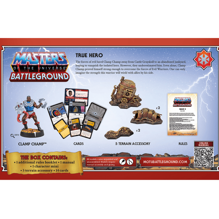 Masters of the Universe Battleground: MotU Clamp Champ
