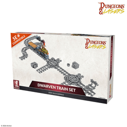 Dungeons & Lasers Terrain Dwarven Train Set