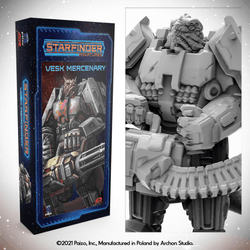 Mini Starfinder: Vesk Mercenary