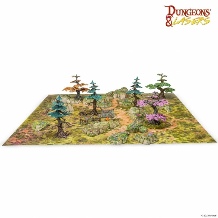 Dungeons & Lasers Fantasy Terrain: The Elven Woods