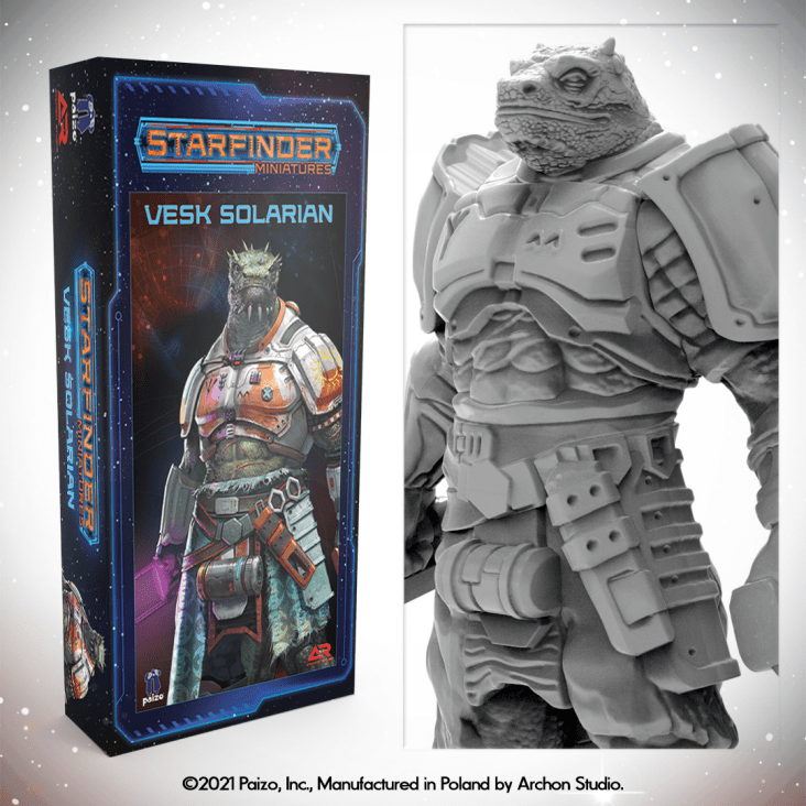 Mini Starfinder: Vesk Solarian