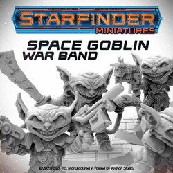 Mini Starfinder: Space Goblin War Band