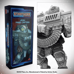 Mini Starfinder: Vesk Free Captain