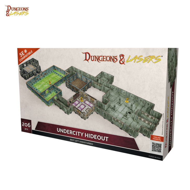 Dungeons & Lasers Terrain: Undercity Hideout