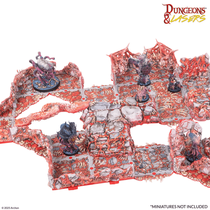 Dungeons & Lasers Terrain Pre-Painted: Belly of the Beast