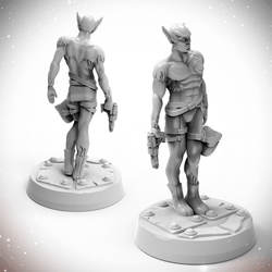 Mini Starfinder: Ryphorian Skyfire Pilot