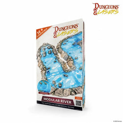 Dungeons & Lasers Fantasy Terrain: Modular River