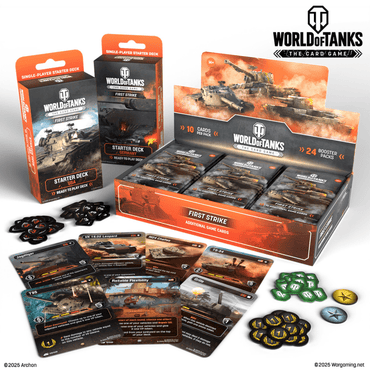 World of Tanks TCG: 01 First Strike Booster Display