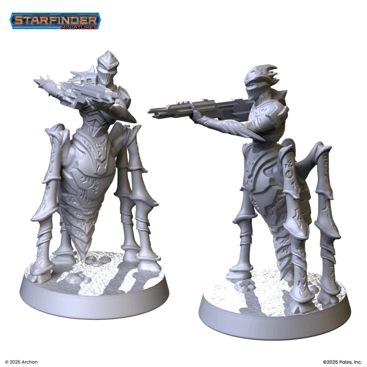 Mini Starfinder: Formian Warrior (alt)