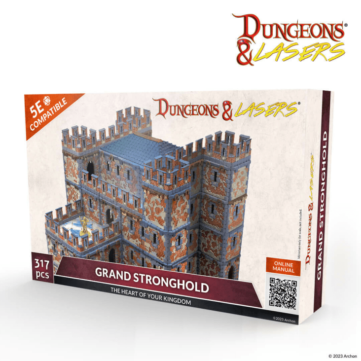 Dungeons & Lasers Terrain Fantasy: Grand Stronghold