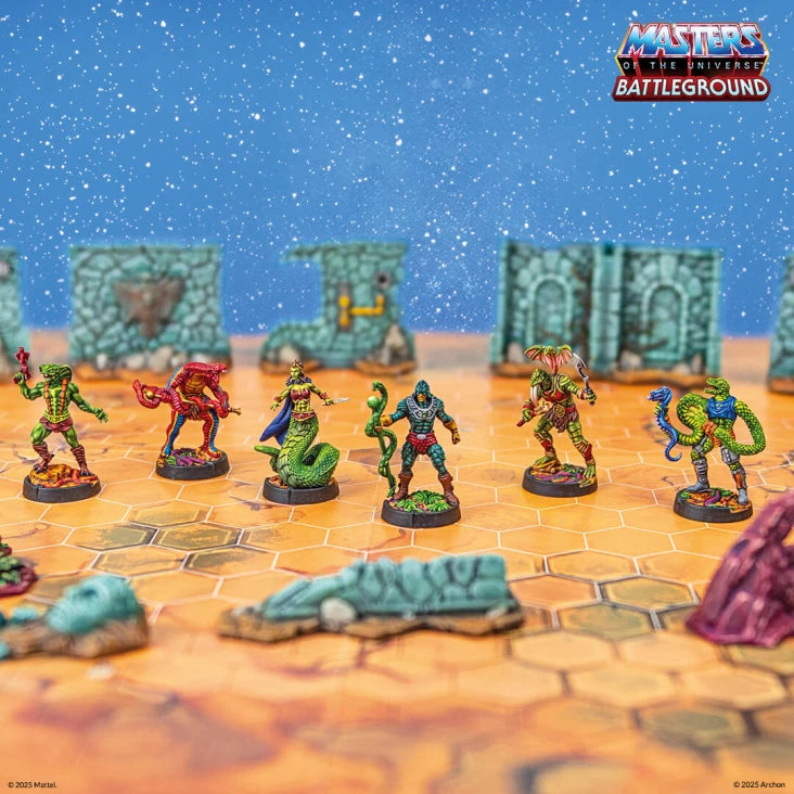 Masters of the Universe Battleground: Snake Men Faction (Wave 8)