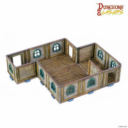 Dungeons & Lasers Fantasy Terrain: Wooden Cottage