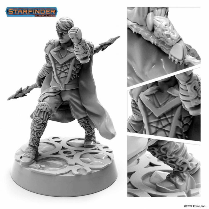 Mini Starfinder: Human Solarian