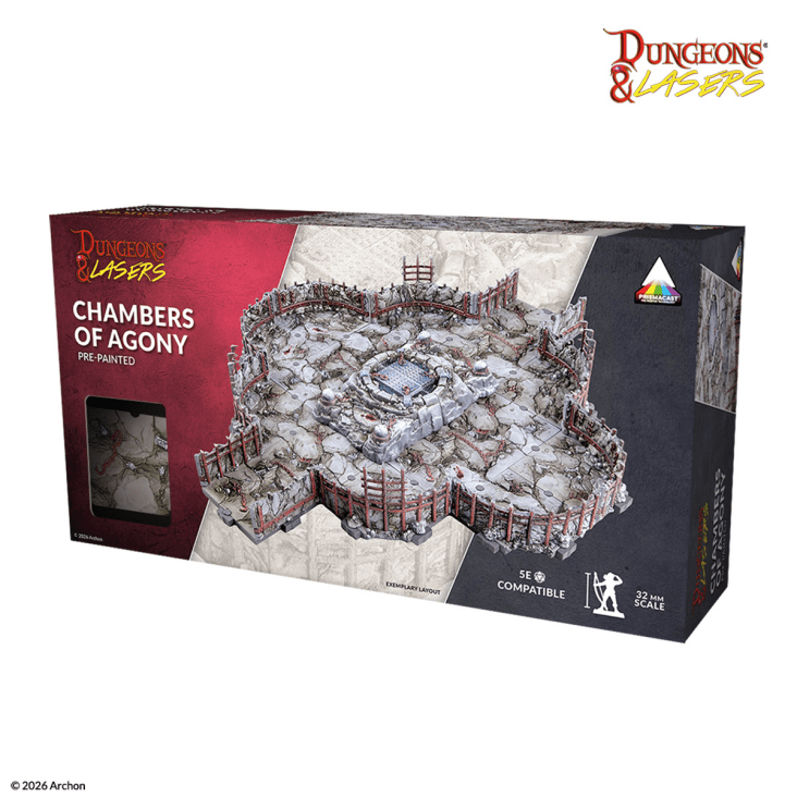 Dungeons & Lasers Terrain Pre-painted: Chambers of Agony