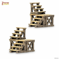 Dungeons & Lasers Fantasy Terrain: Stairs Pack