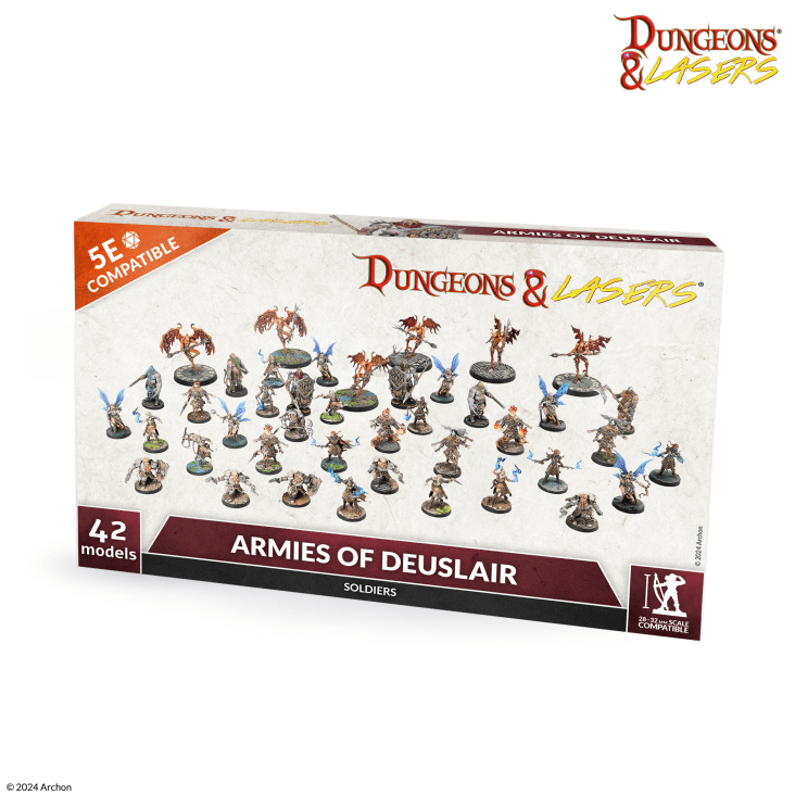 Dungeons & Lasers Deuslair: Armies of Deulsair