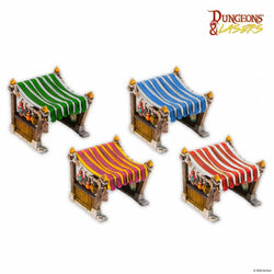 Dungeons & Lasers Terrain Fantasy: Market Stalls Set