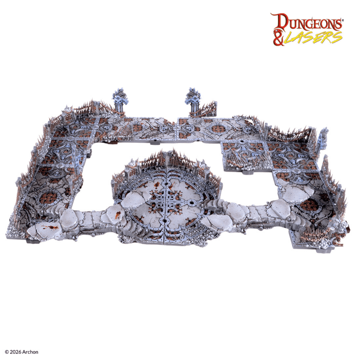 Dungeons & Lasers Terrain Pre-painted: Combat Arena