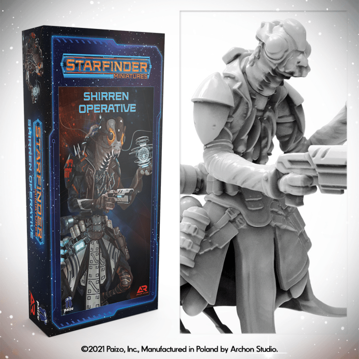 Mini Starfinder: Shirren Operative