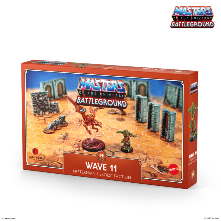 Masters of the Universe Battleground: Preternian Moss Man/Turbodactyl