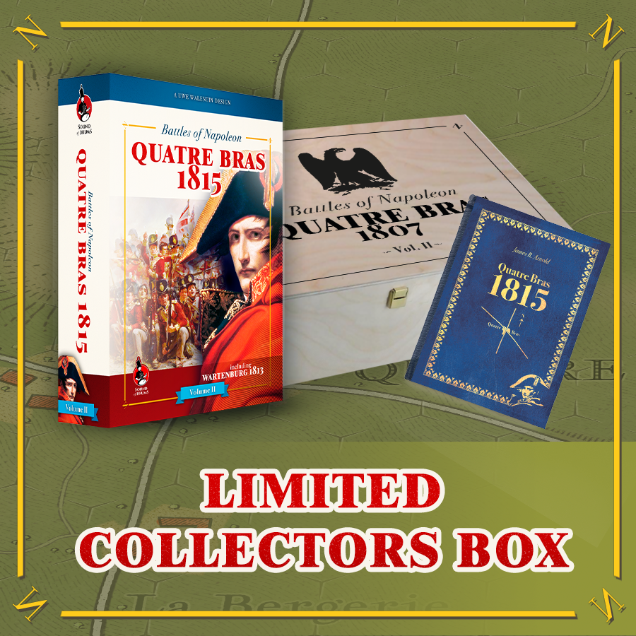 Battles Of Napoleon Volume II:  Quatre Bras 1815 / Wartenburg 1813 Ltd Edition