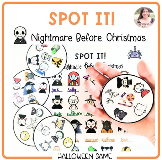 Spot It: Nightmare Before Christmas