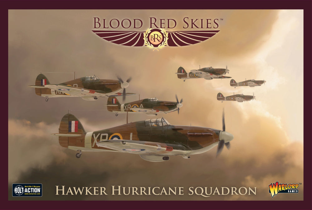 Blood Red Skies: US Hawker Hurricane Squadron