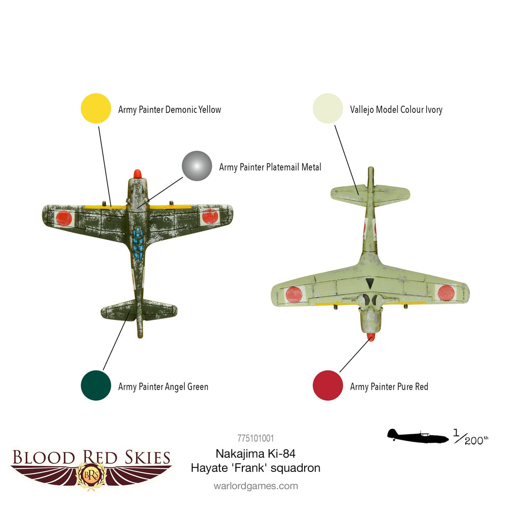 Blood Red Skies: Japanese Hayate Ki-84 'Frank' Squadron