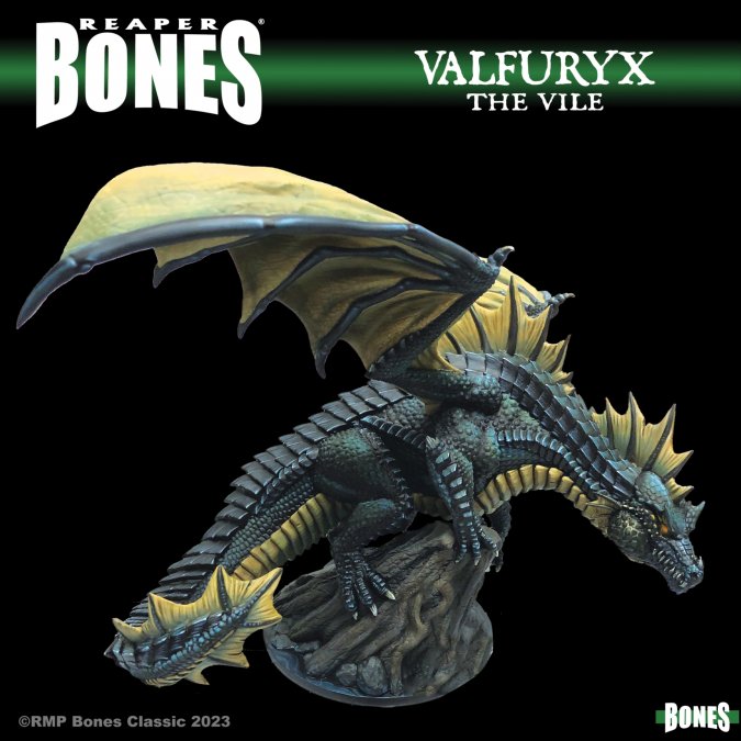 Mini Reaper Bones Dark Heaven: Valfuryx the Vile Deluxe Boxed Set