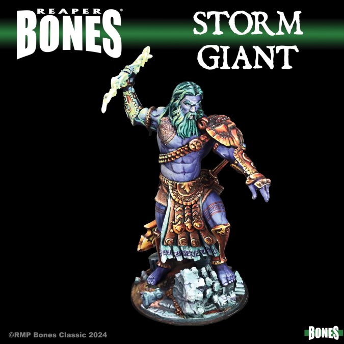 Mini Reaper Bones Black: Storm Giant King