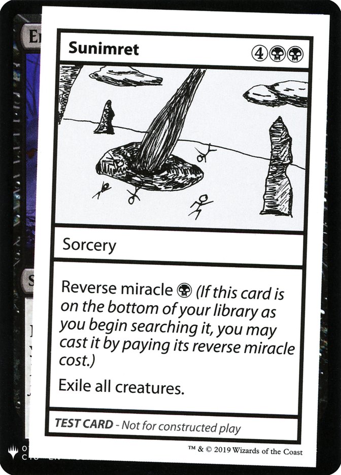 mtg playtest cards mystery booster The Gathering - 2021 - Control Win Condition you read that right Magic: The Gathering - Mystery