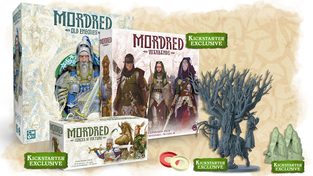 Mordred:  Kickstarter Add-on Bundle