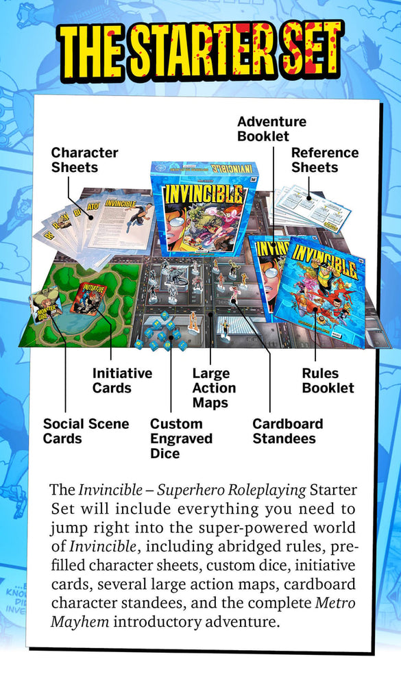 Invincible - Superhero RPG: Starter Set